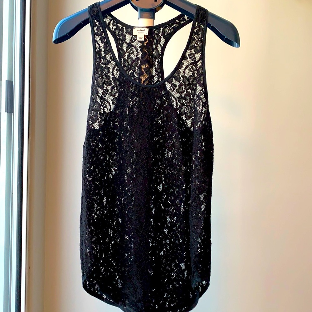 Wilfred Madeline lace racerback tank